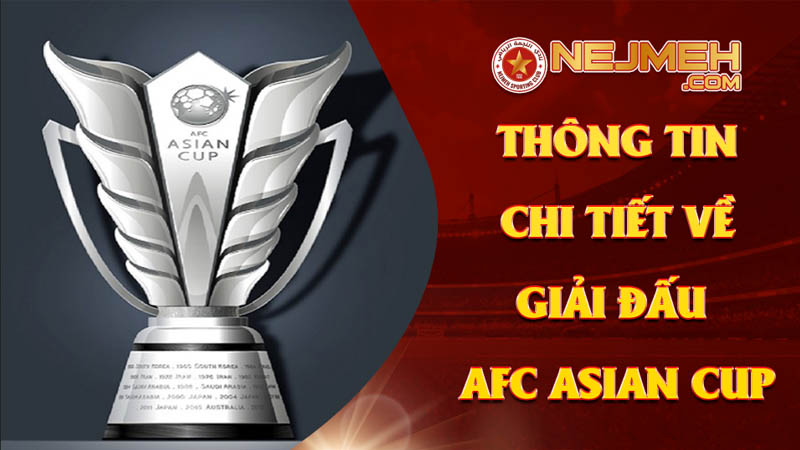 Thông tin chi tiết về giải đấu AFC Asian Cup